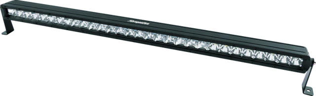 DragonFire Racing Single Row LED Light Bar - Black Finish - Image 2