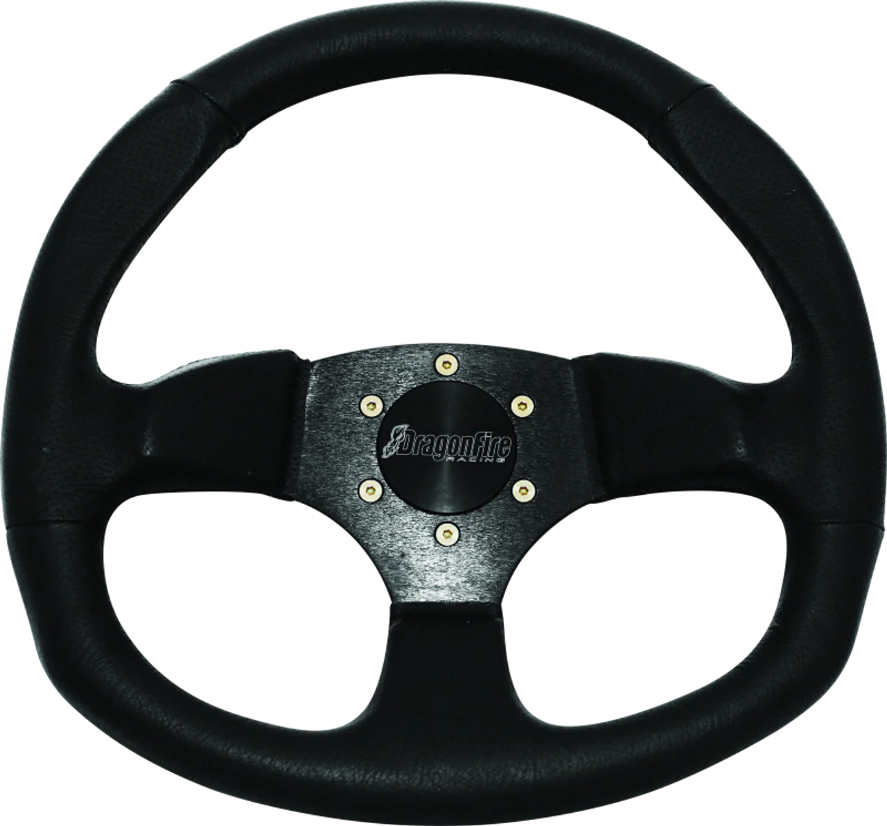 DragonFire Racing UTV D-Shaped Zero Offset Steering Wheels - Vinyl or Suede Finish
