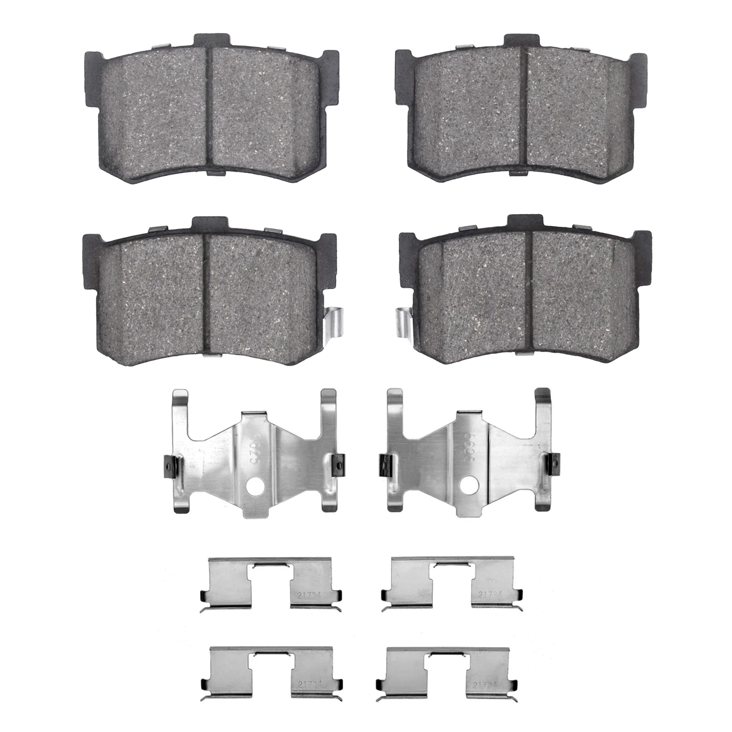 Dynamic Friction Brake Pads for Acura Legend (1986-1995) 4000 Series OEM Replacement Front or Rear - Image 4