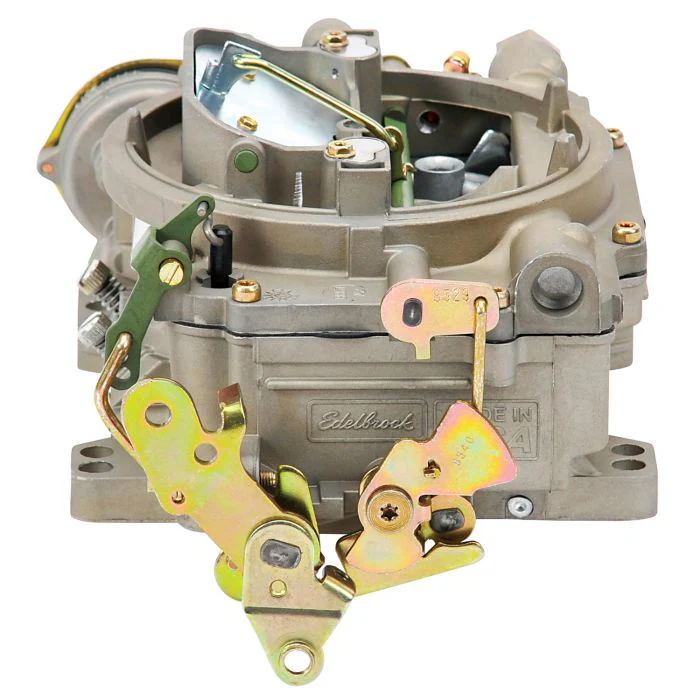 Edelbrock Reman Marine Carburetor 1409 (600 CFM, Electric Choke, Zinc-Dichromate Finish) Non-EGR - Image 4