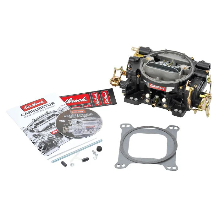 Edelbrock Performer Series Carburetor 14073 (750 CFM, Manual Choke, Black Powder Coated) Non-EGR