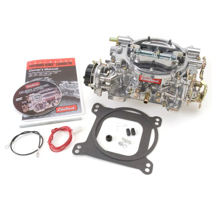 Edelbrock Performer Series Carburetor 9913 (750 CFM, Electric Choke, Satin) Non-EGR