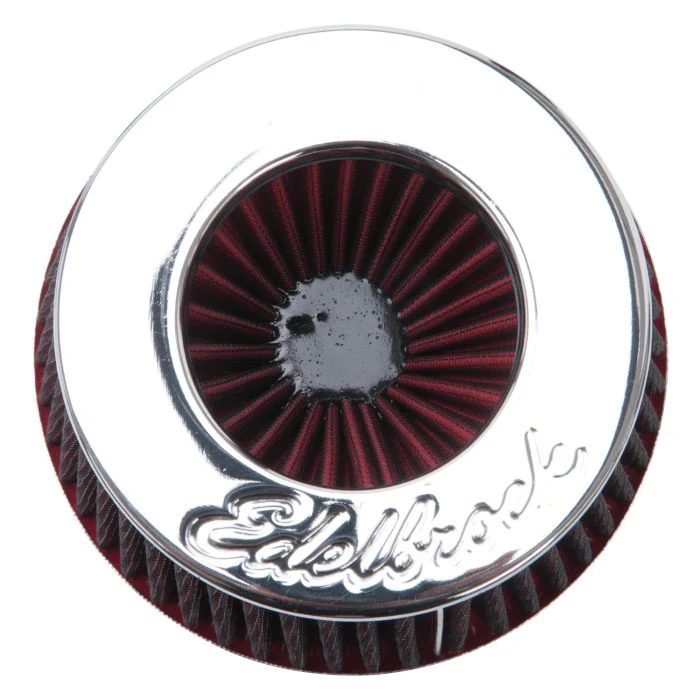 Edelbrock Universal Conical Air Filter (w/ 3", 3.5", and 4" Inlet) Pro-Flo Medium - Red / Blue / Black / White - Image 5