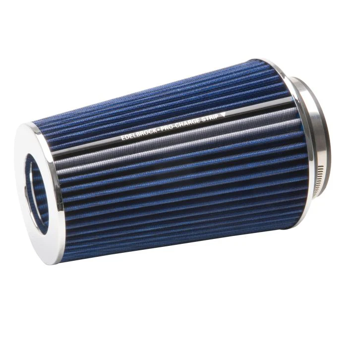 Edelbrock Universal Conical Air Filter (w/ 3", 3.5", and 4" Inlet) Pro-Flo Tall - Red / Blue / Black - Image 4
