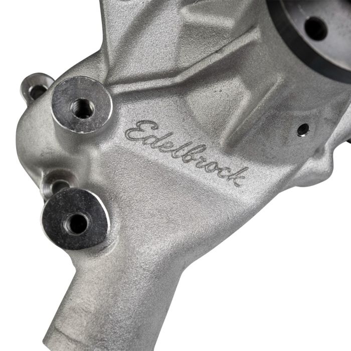 Edelbrock Water Pump Big-Block Chevy (Standard/Long) Satin Finish 8851 - Image 4