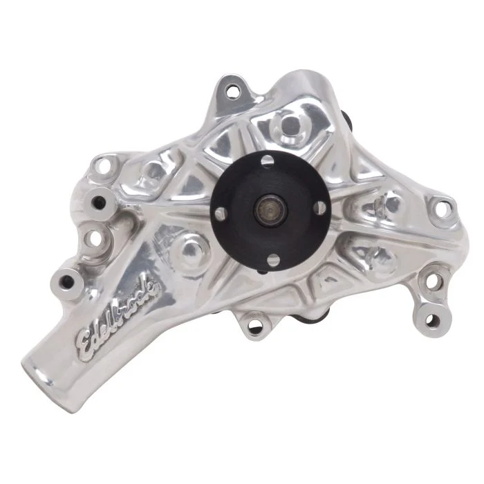 Edelbrock Water Pump Small-Block Chevy (Polished Finish) Short / Long - Image 3