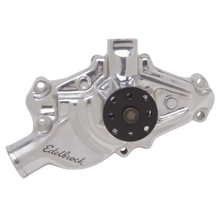 Edelbrock Water Pump Small-Block Corvette (1971-1982) [Shirt] Polished Finish 8822