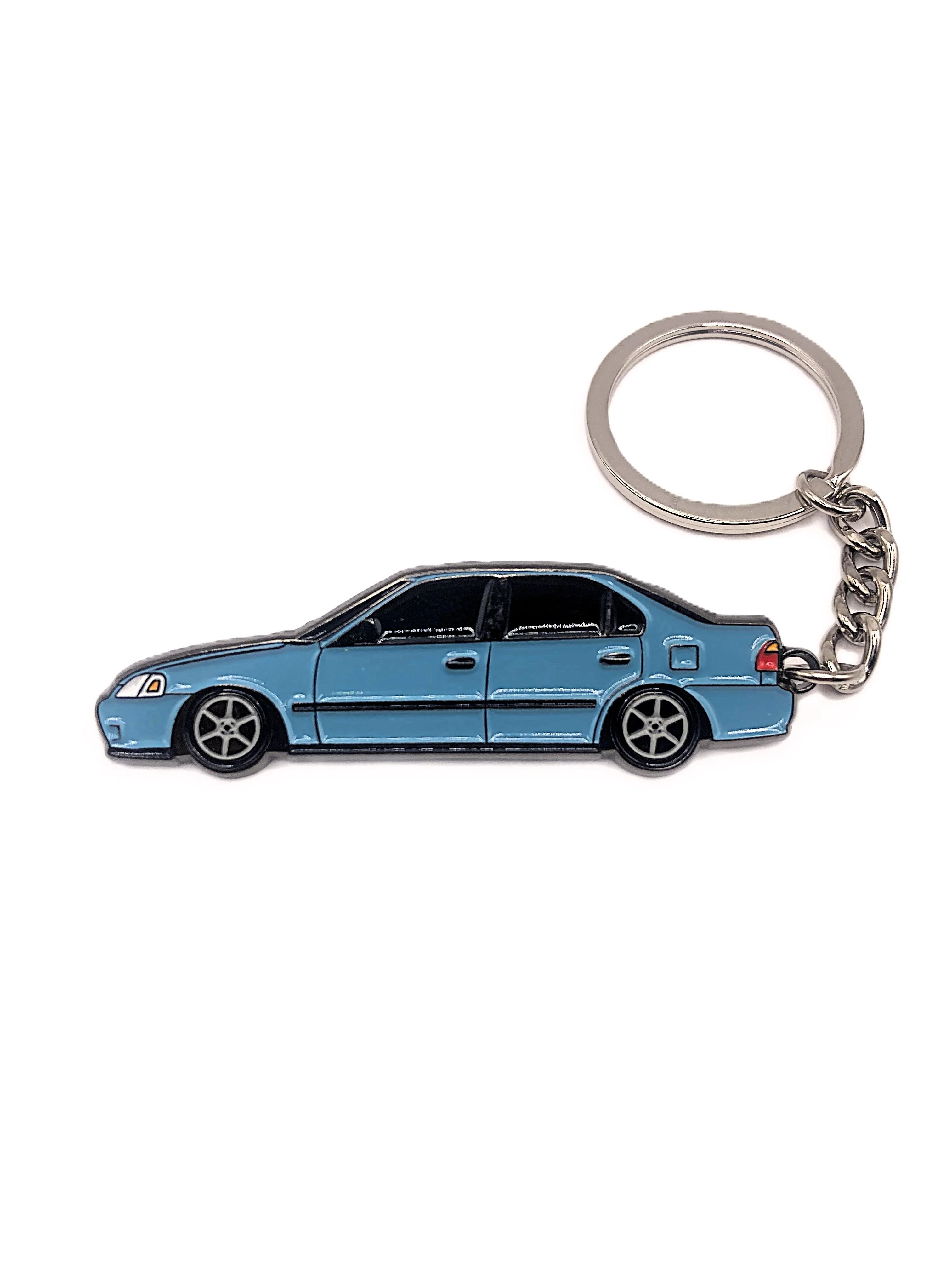 Drift Pins Honda Civic EK Sedan Keychains