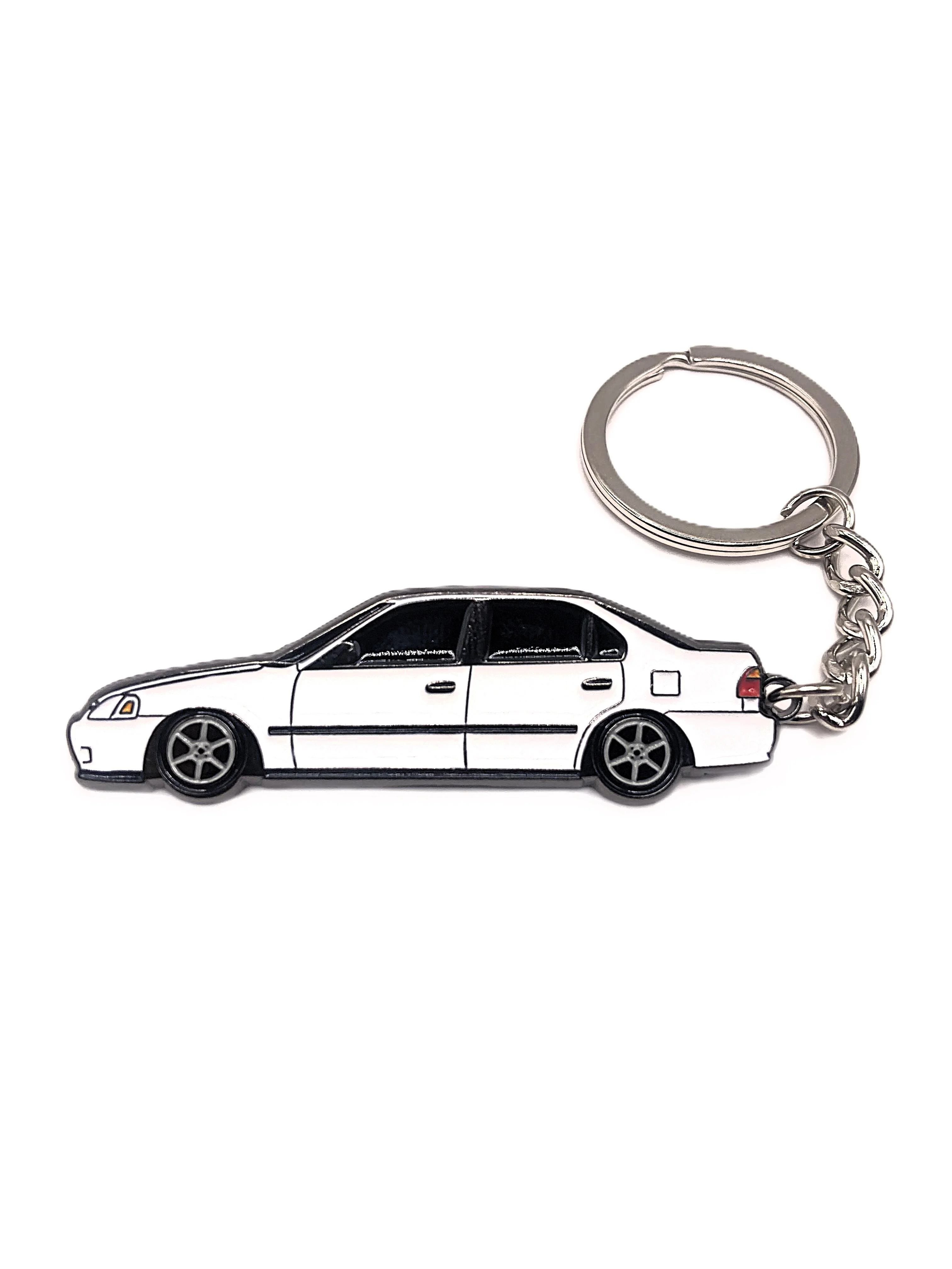 Drift Pins Honda Civic EK Sedan Keychains - Image 2