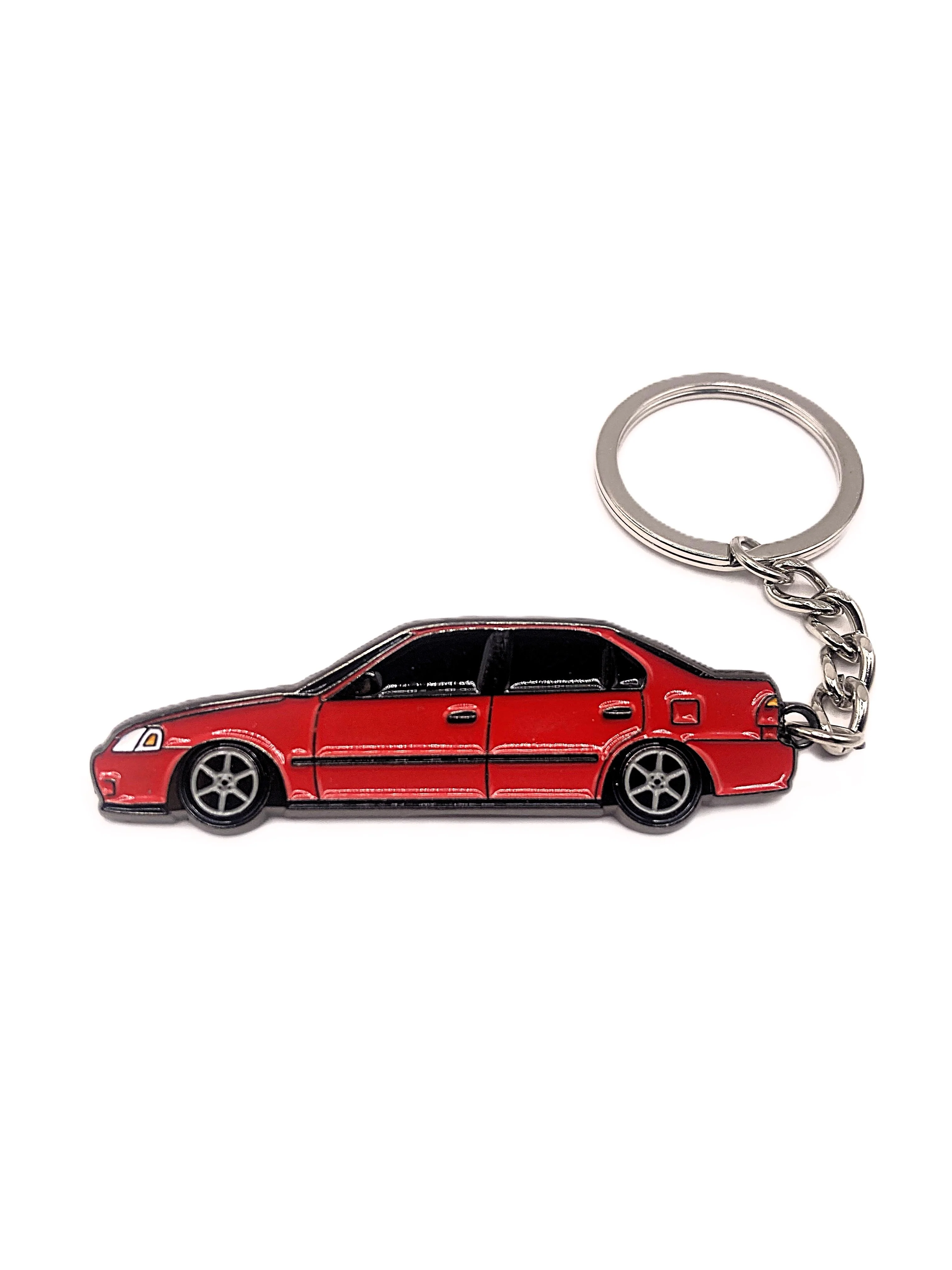 Drift Pins Honda Civic EK Sedan Keychains - Image 4