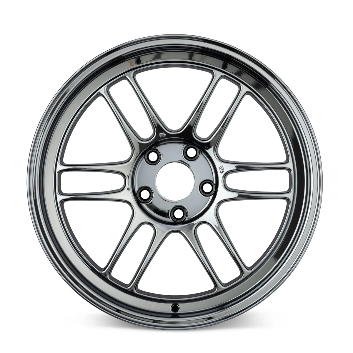 Enkei RPF1 Wheels 16x7 (25, 30, 35, 43 Offset) 4 or 5 Bolt Pattern - Silver / Chrome / Matte Black - Image 6