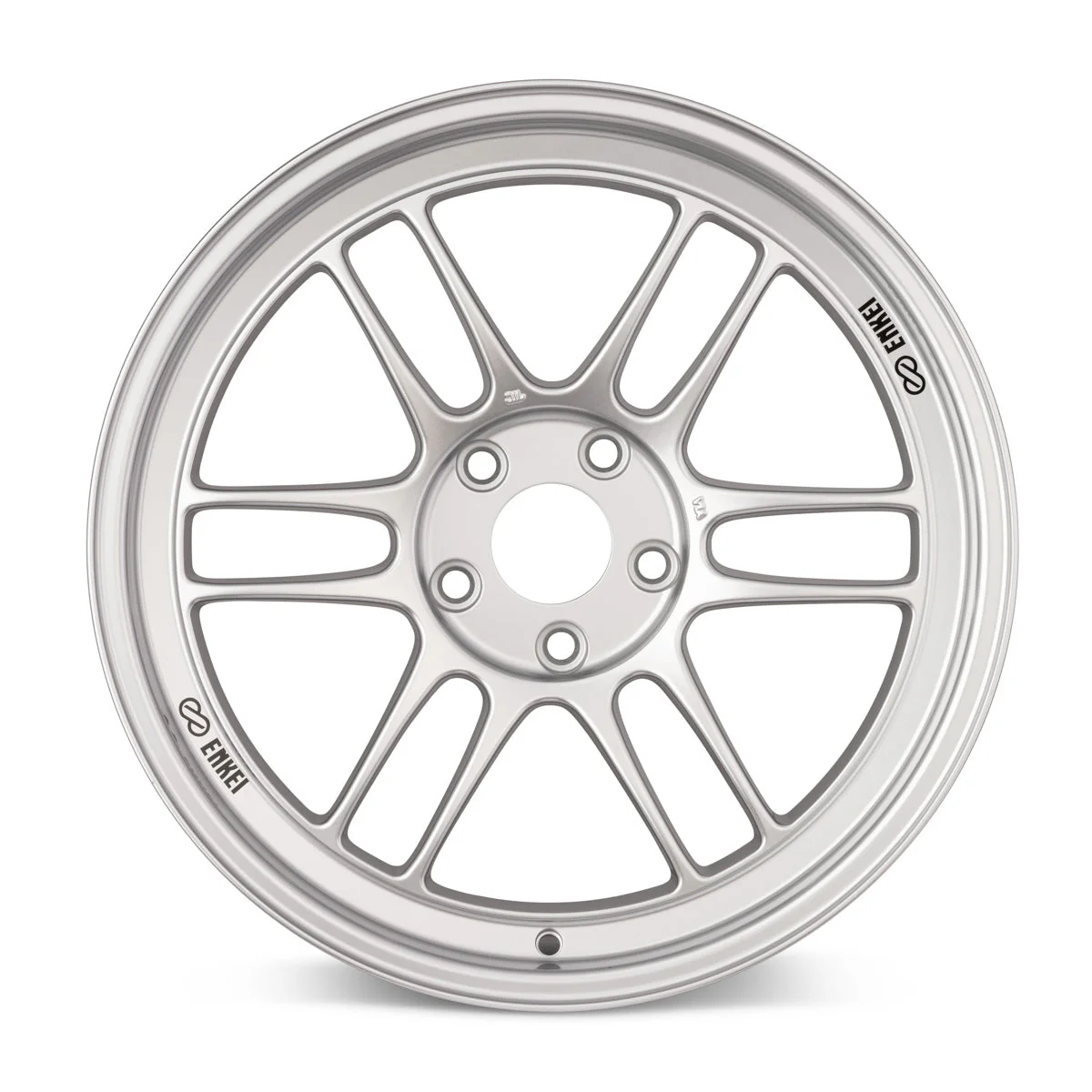 Enkei RPF1 Wheels 17x7.5 (+30 or +48 Offset) 5 Bolt Pattern - Silver / Matte Black / Chrome