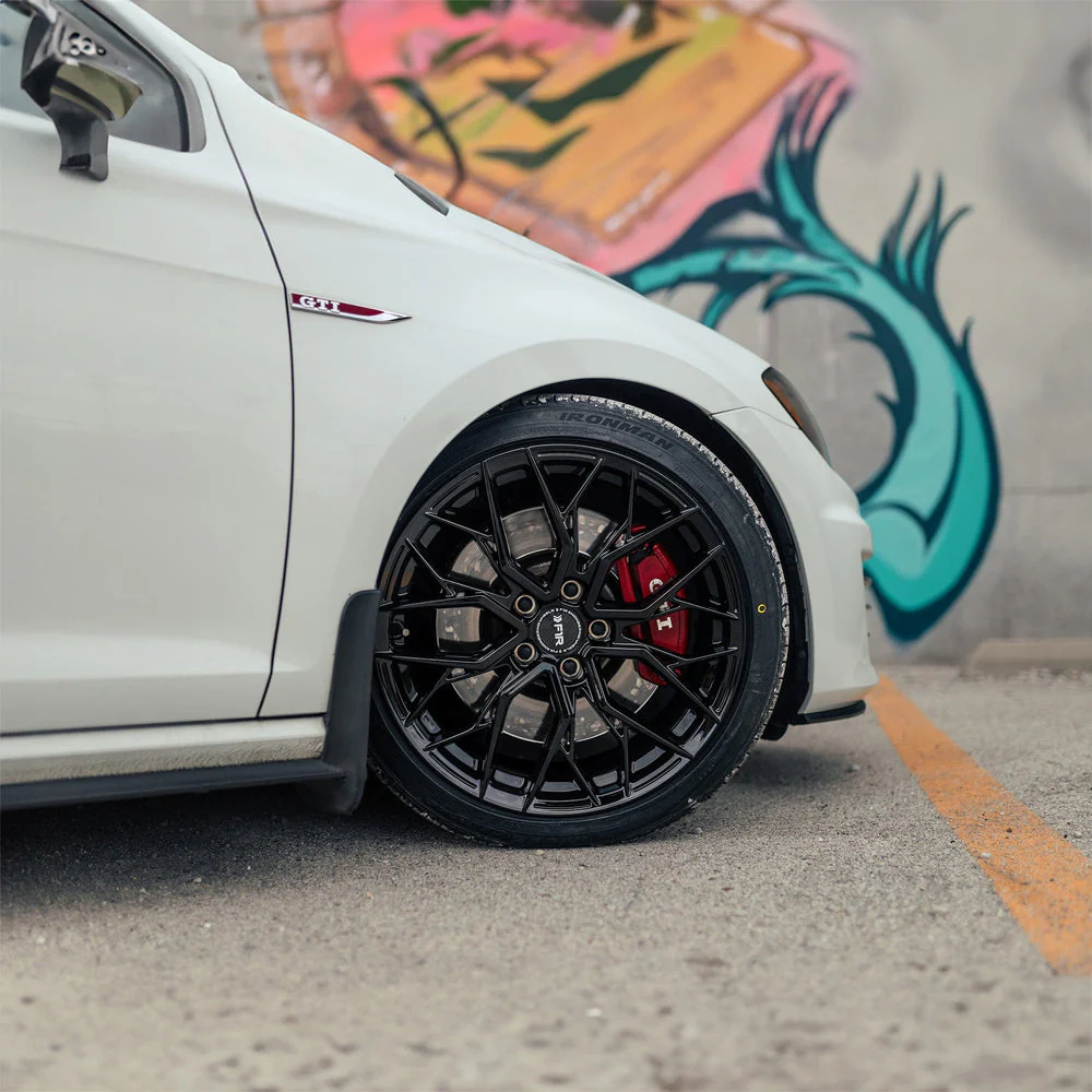 F1R FS3 Wheels (20x9 5x114.3 +35ET) Matte Bronze / Gloss Black / Machine Silver - Image 11