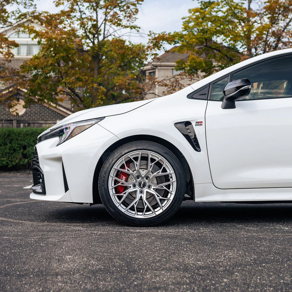 F1R FS3 Wheels (20x9 5x114.3 +35ET) Matte Bronze / Gloss Black / Machine Silver - Image 16