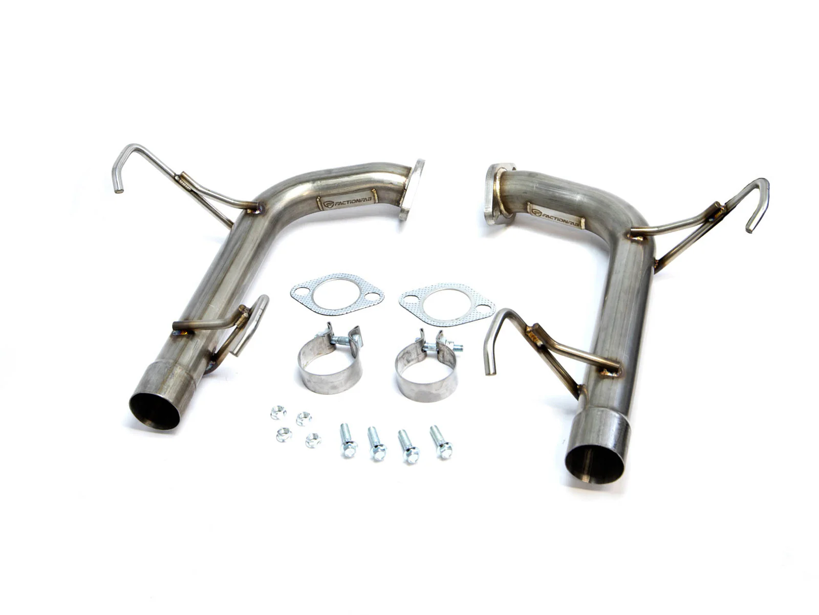 FactionFab Axle Back Exhaust Subaru WRX VB (2022-2026) Black Chrome Tips FFA1.10255.3 - Image 5