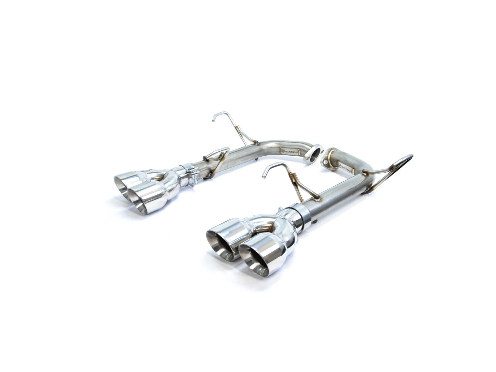 FactionFab Axle Back Exhaust Subaru WRX VB (2022-2026) Polished Tip - FFA1.10255.1 - Image 3