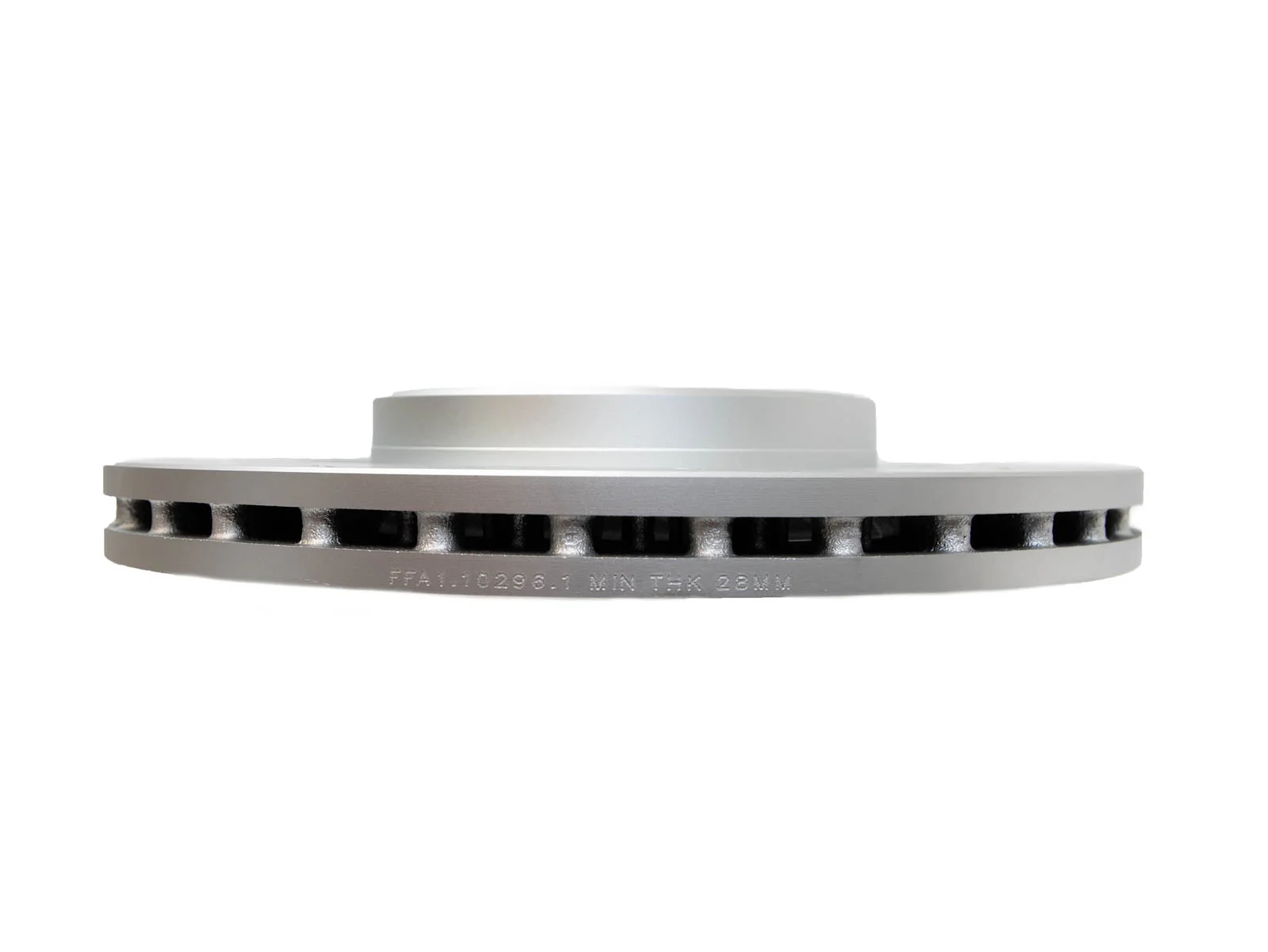 FactionFab Slotted Front Rotor Subaru STI VA (2018-2021) V2 Dual Drilled 5x100/114 - FFA1.10296.1 - Image 4
