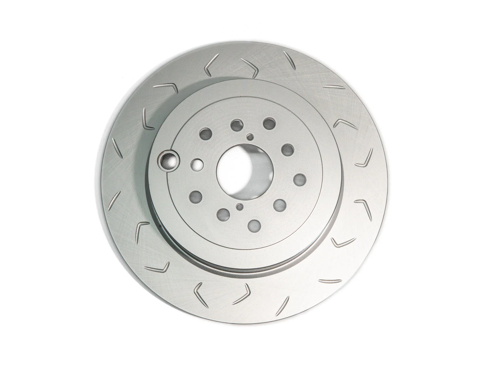 FactionFab Slotted Rear Rotor Subaru STI (2008-2017) V2 Dual Drilled 5x100/114 - FFA1.10294.1