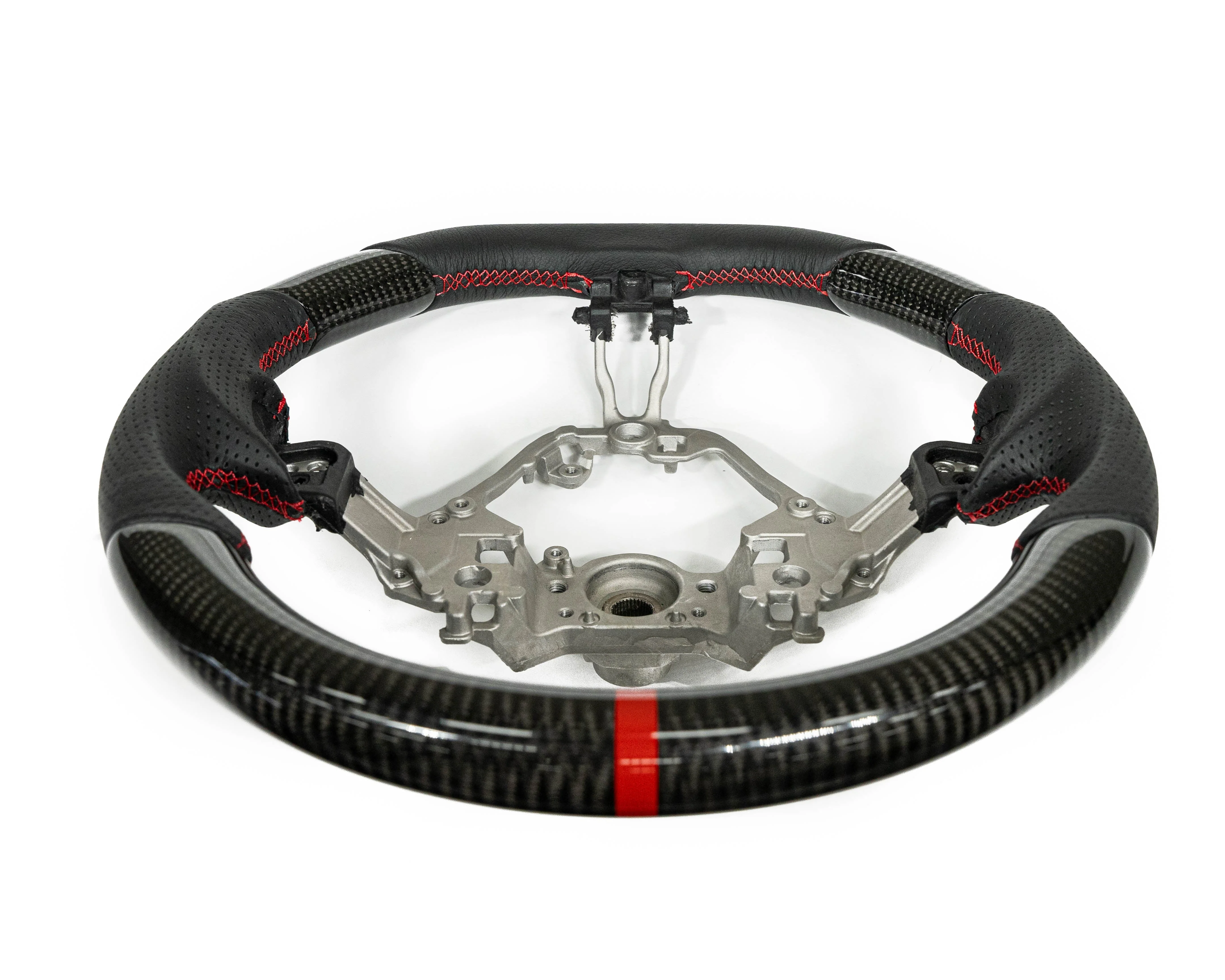 FactionFab Steering Wheel Subaru BRZ & 86 (2017-2021) Carbon Fiber & Leather FFA1.10242.4 - Image 3