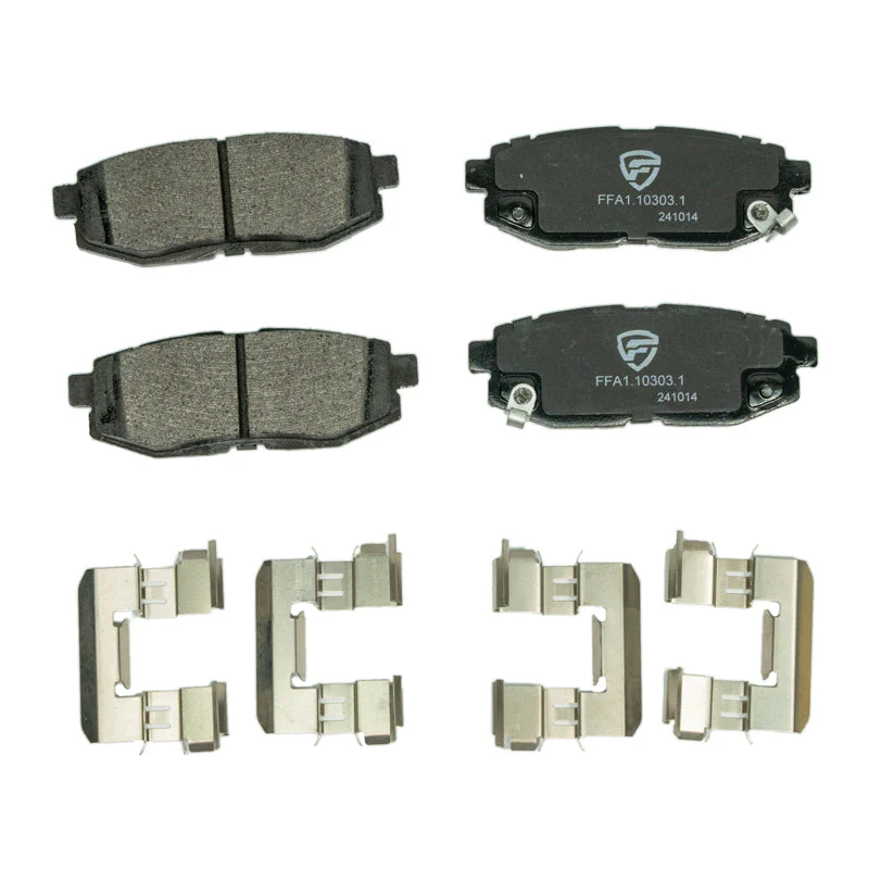 FactionFab V2 Rear Brake Pads Subaru WRX VB Manual Trans (2022-2026) BRZ/86 (2013-2021) FFA1.10303.1