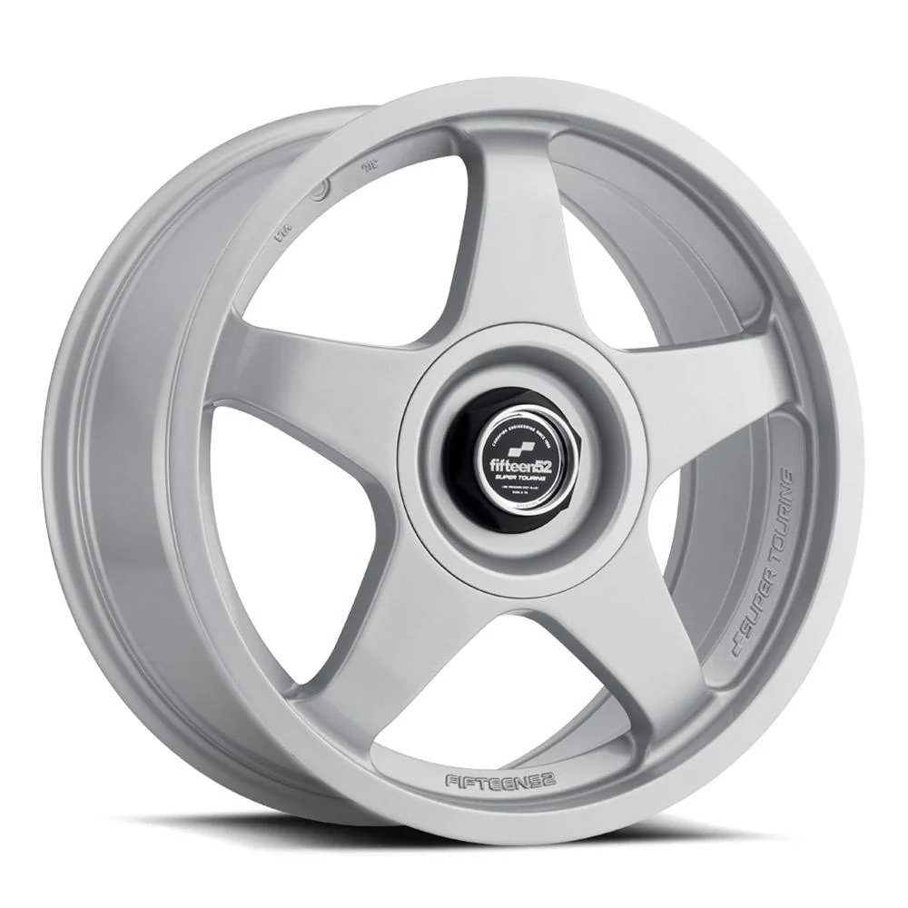fifteen52 Chicane Wheels 19x8.5 | 5x114.3 , 5x120 , 5x108 , 5x112 | Asphalt Black / Speed Silver / Rally White - Image 5