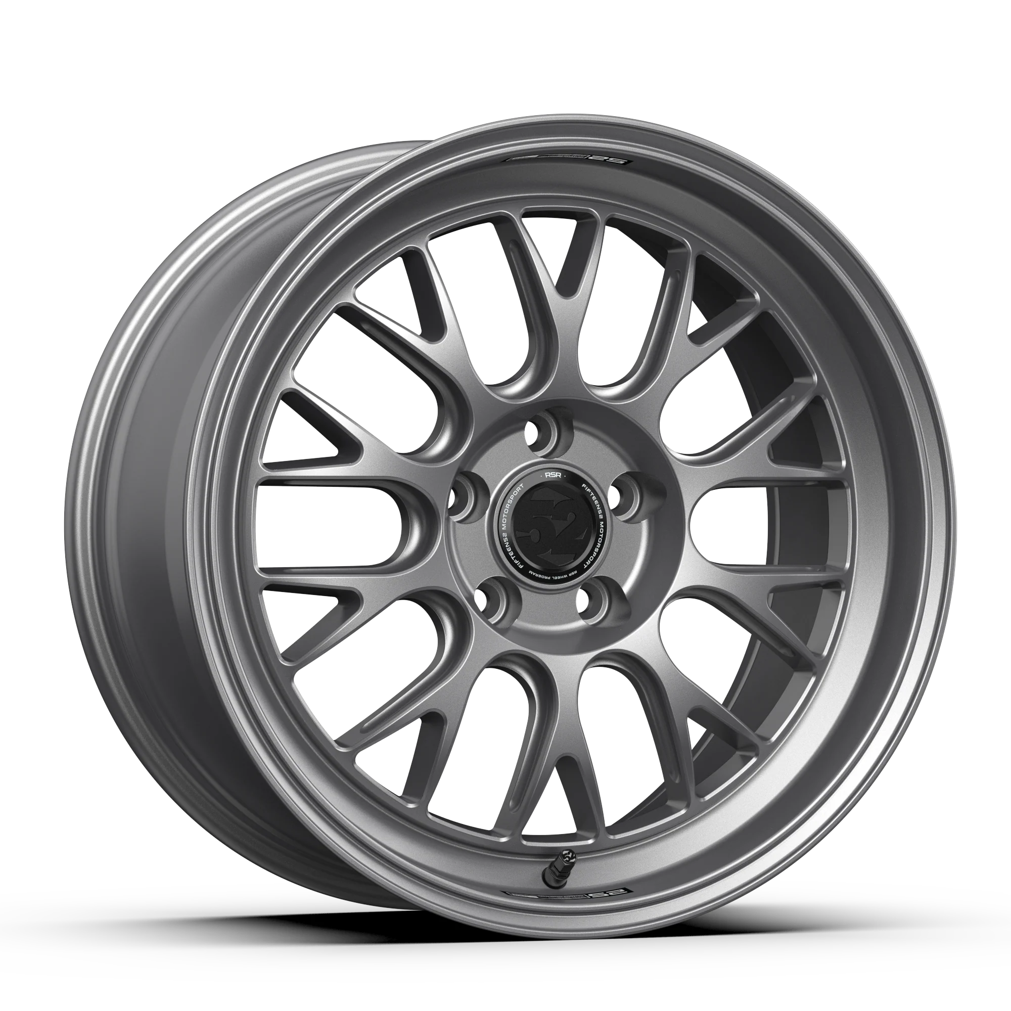 fifteen52 Holeshot RSR Wheels 18x9.5 | 5x120 , 5x114.3 | Asphalt Black / Matte Titanium / Radiant Silver / Rally White - Image 6