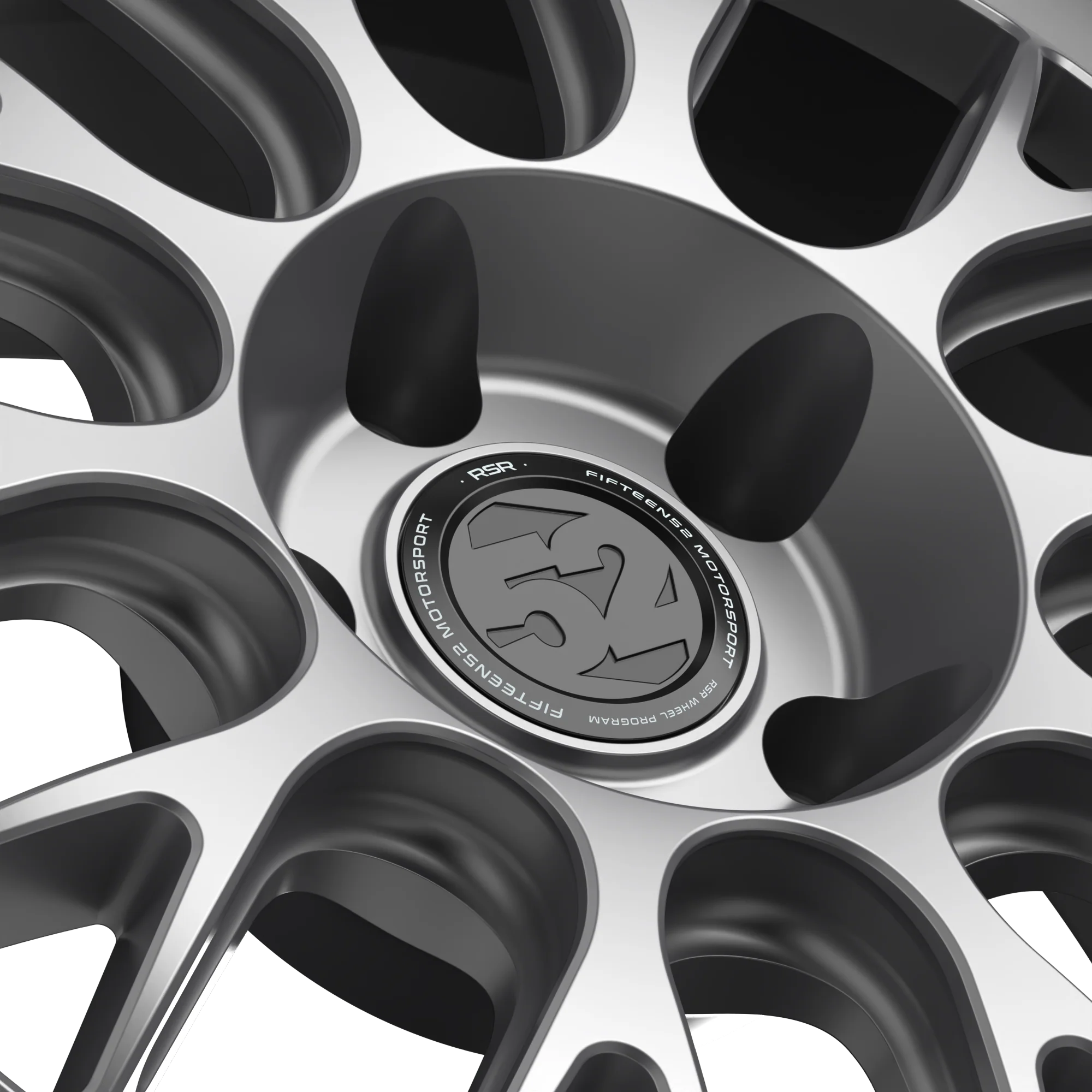 fifteen52 Holeshot RSR Wheels 18x9.5 | 5x120 , 5x114.3 | Asphalt Black / Matte Titanium / Radiant Silver / Rally White - Image 8