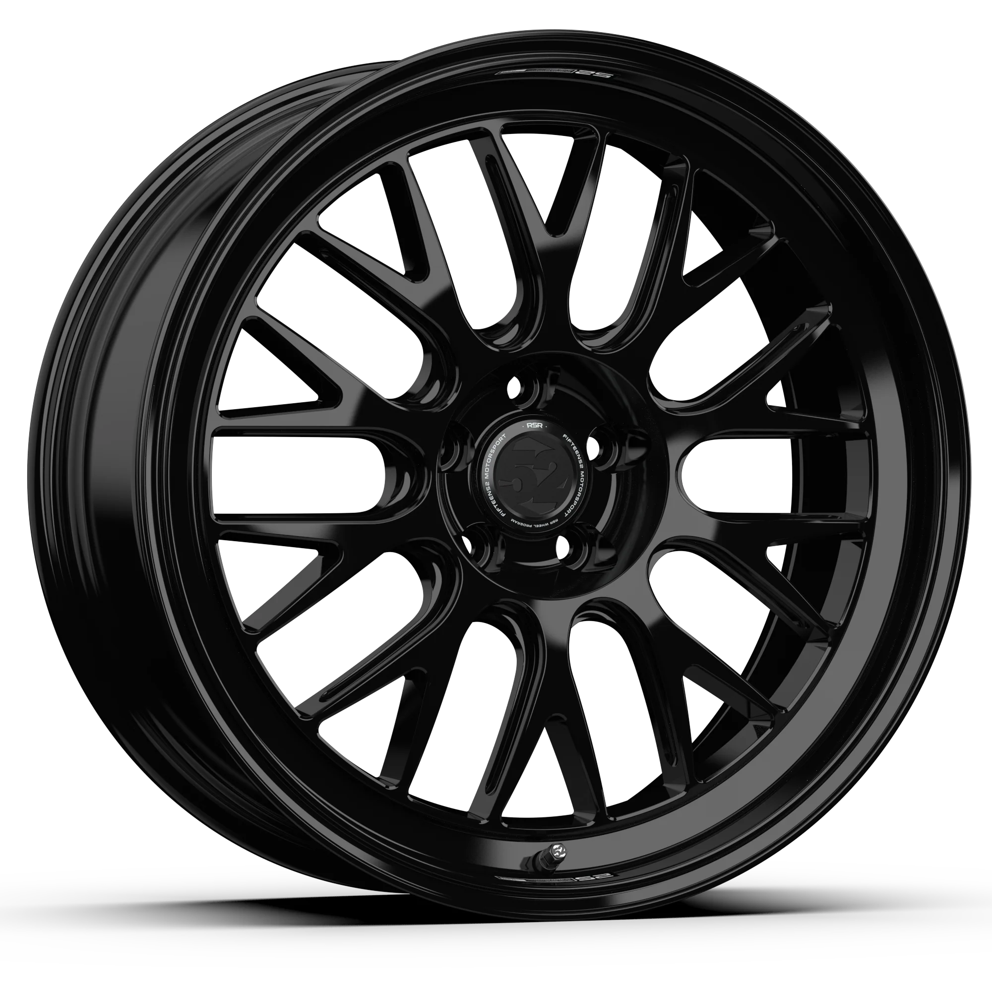 fifteen52 Holeshot RSR Wheels 20x9 | 5x114.3 , 5x112 | Asphalt Black / Gloss Black / Magnesium Grey Gloss Lip / Radiant Silver - Image 5