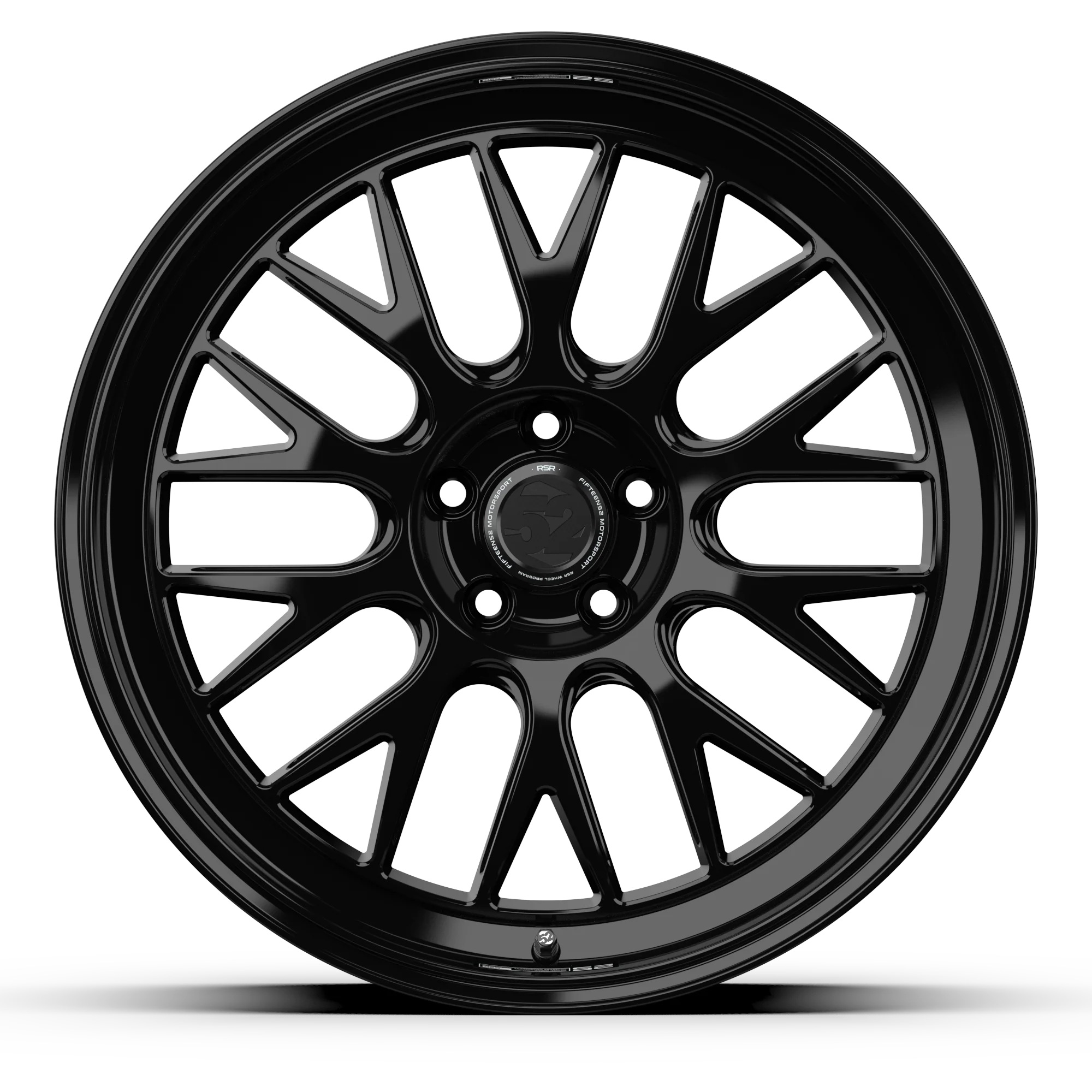 fifteen52 Holeshot RSR Wheels 20x9 | 5x114.3 , 5x112 | Asphalt Black / Gloss Black / Magnesium Grey Gloss Lip / Radiant Silver - Image 6
