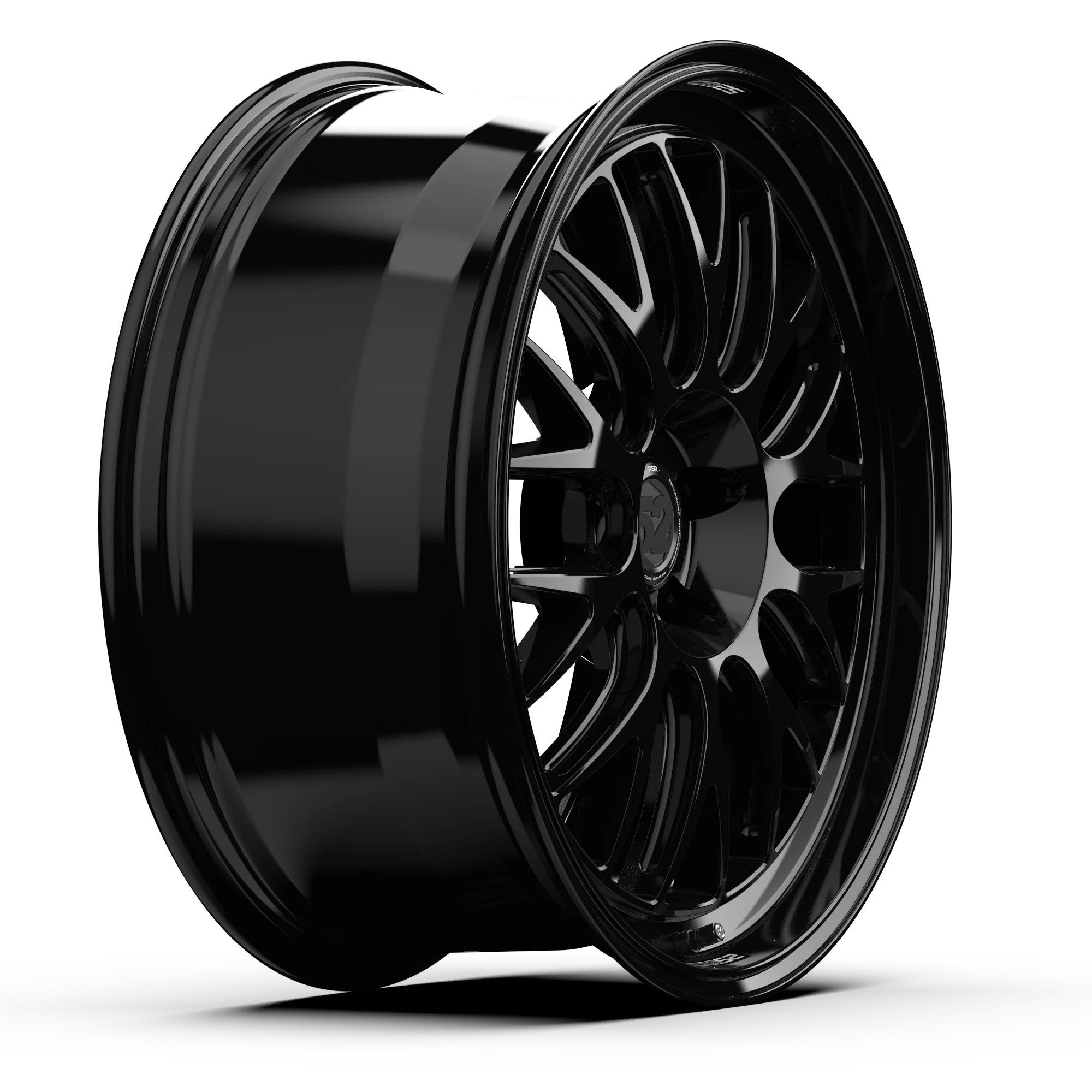 fifteen52 Holeshot RSR Wheels 20x9 | 5x114.3 , 5x112 | Asphalt Black / Gloss Black / Magnesium Grey Gloss Lip / Radiant Silver - Image 7