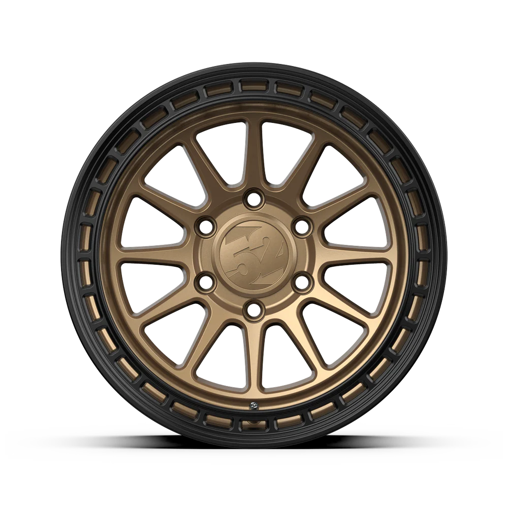 fifteen52 Range HD Wheels 17x8.5 | 5x127, 6x135, 6x139.7 | Asphalt Black / Desert Bronze / Magnesium Grey - Image 2
