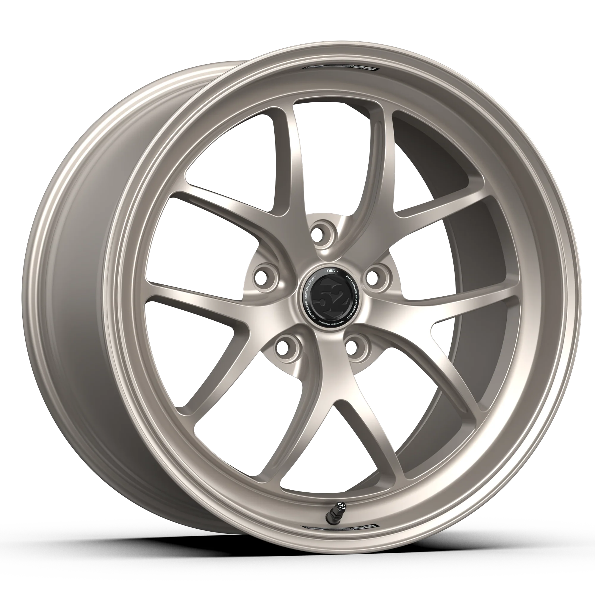 fifteen52 Sector RSR 19x11 Wheels | 5x130 , +56 | Matte Titanium or White Gold - Image 5