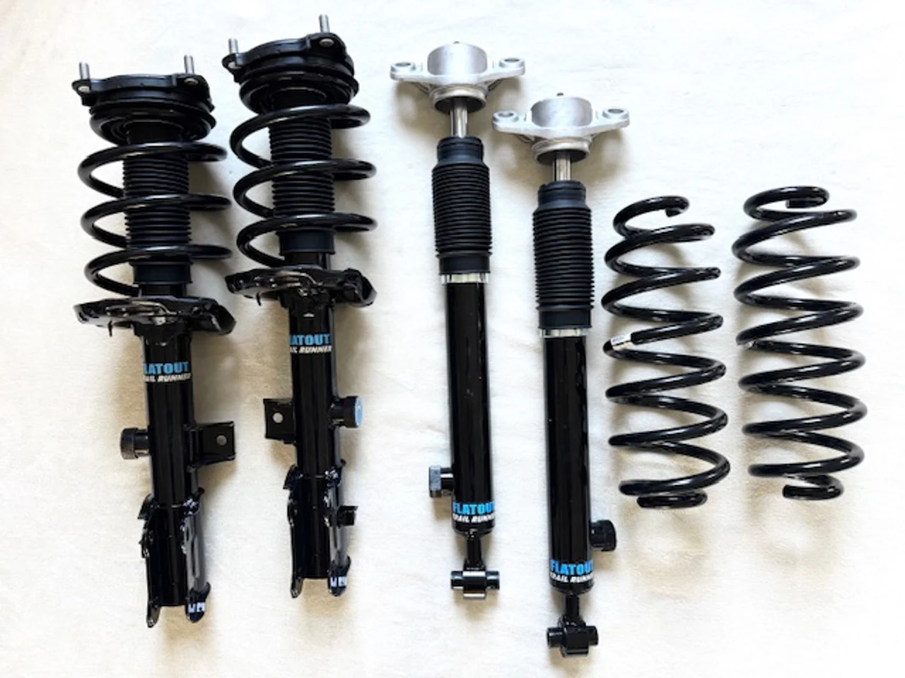 Flatout Suspension Coilovers Hyundai Santa Fe (2013-2018) Trail Runner 2" Unloaded or Fully Assembled Lift Kit