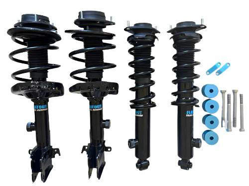 Flatout Suspension Coilovers Land Rover LR4 (2009-2016) Trail Runner 2" Fully Assembled Lift Kit TR-0916LR4