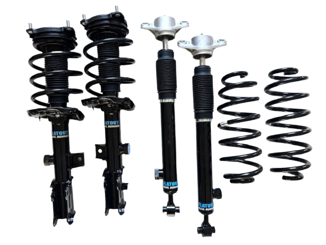 Flatout Suspension Coilovers Mazda CX30 (2020-2025) Trail Runner 2" Fully Assembled Lift Kit TR-2025CX30