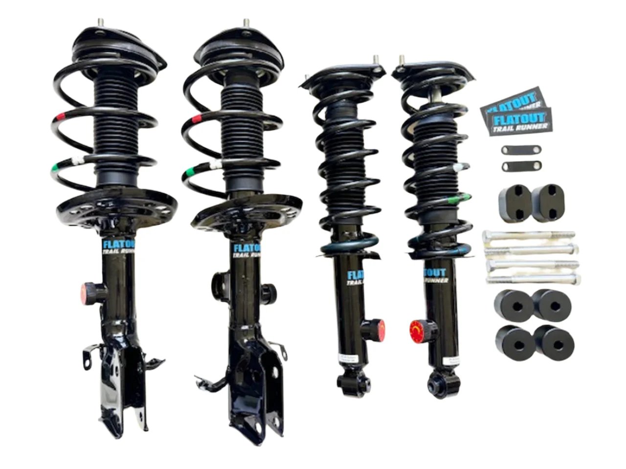 Flatout Suspension Coilovers Subaru XV Crosstrek (2013-2026) Trail Runner 2" Unloaded or Fully Assembled Lift Kit - Image 12
