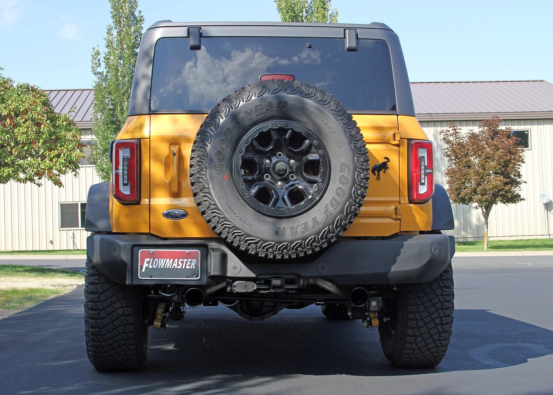 Flowmaster Exhaust Ford Bronco 2.3/2.7L (21-23) 3.0" Catback Dual Out Rear Exit - Flow FX 718146 - Image 2