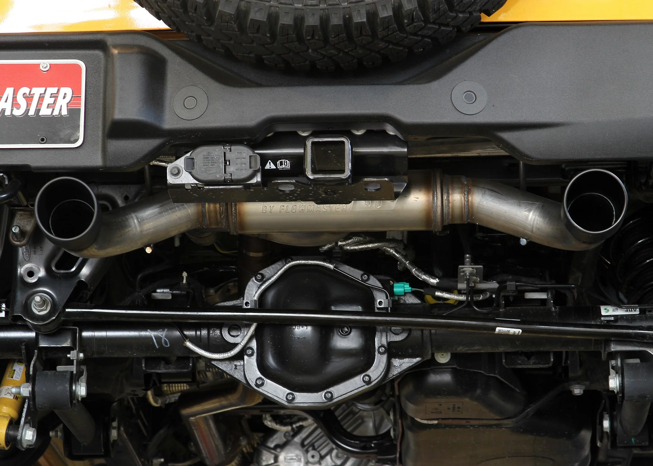 Flowmaster Exhaust Ford Bronco 2.3L/2.7L (21-23) 3.0" Axleback - Flow FX Series 718123 - Image 2