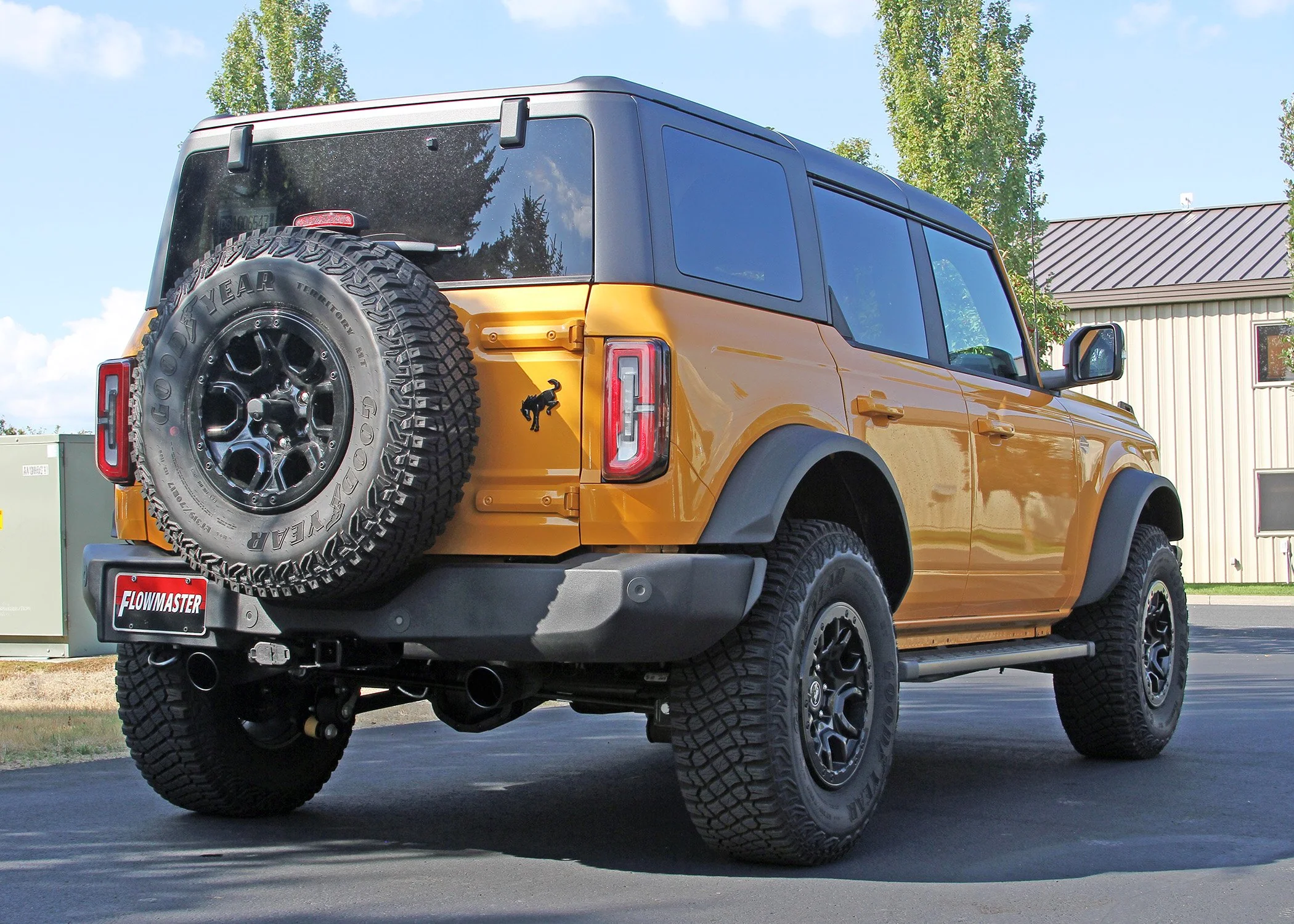 Flowmaster Exhaust Ford Bronco 2.3L/2.7L (21-23) 3.0" Axleback - Flow FX Series 718123 - Image 4