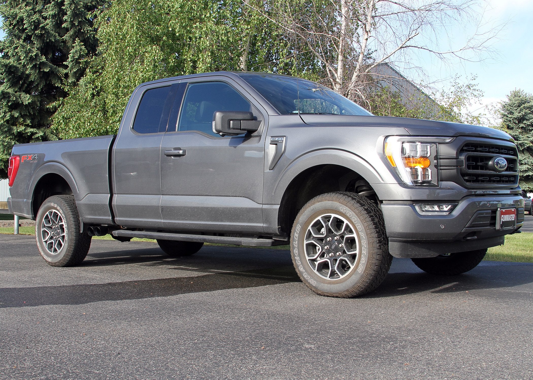 Flowmaster Exhaust Ford F150 (21-23) 3" to 2.5" Catback Dual Out Same Side - Flow FX 718116 - Image 6