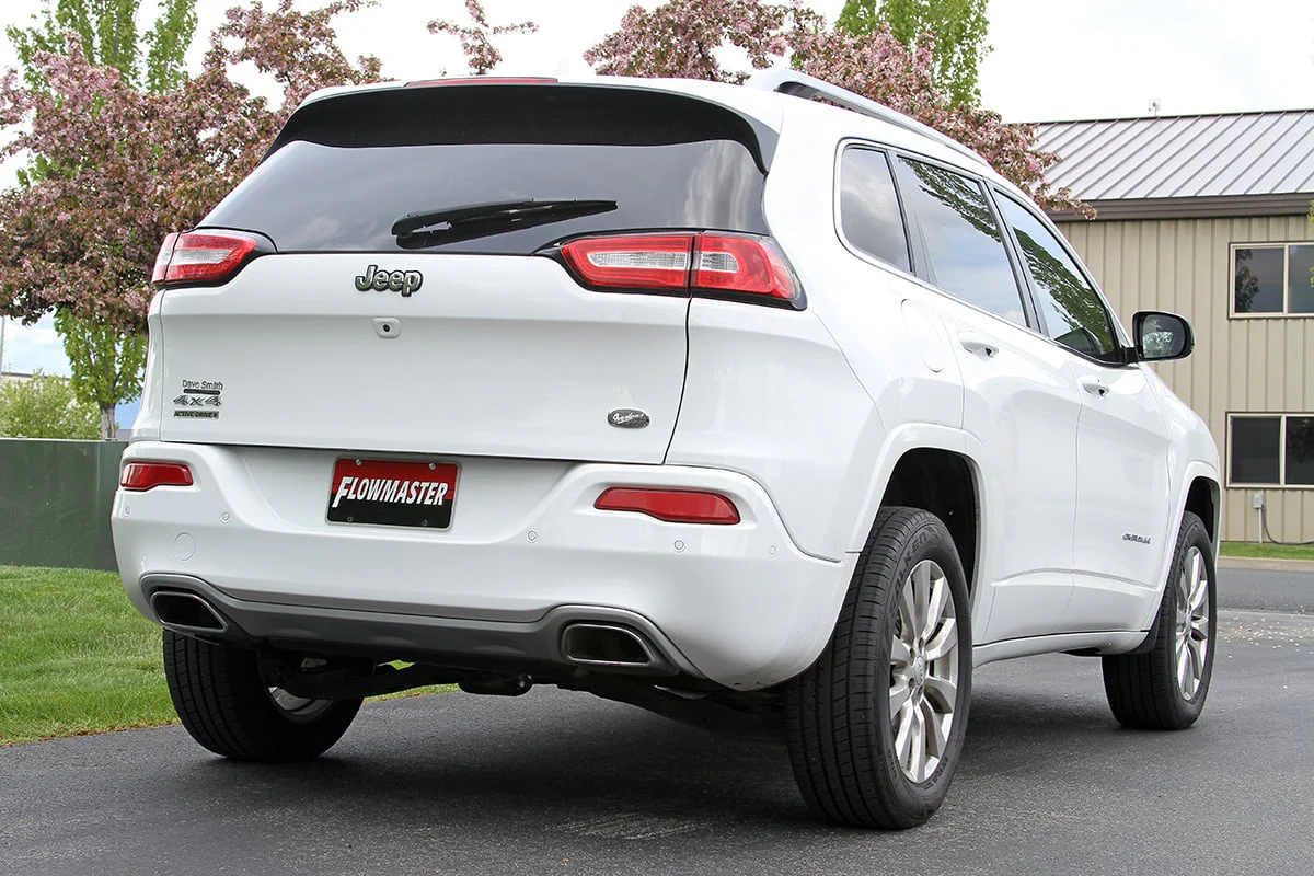 Flowmaster Exhaust Jeep Cherokee 3.2L (14-22) 2.5" Catback Dual Out Rear Exit - Flow FX 717810 - Image 2