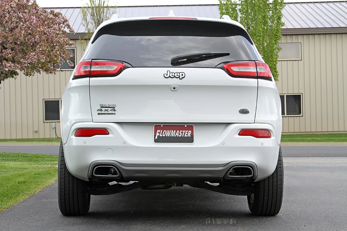 Flowmaster Exhaust Jeep Cherokee 3.2L (14-22) 2.5" Catback Dual Out Rear Exit - Flow FX 717810 - Image 3