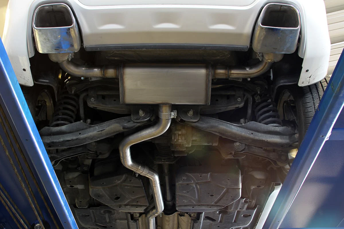 Flowmaster Exhaust Jeep Cherokee 3.2L (14-22) 2.5" Catback Dual Out Rear Exit - Flow FX 717810 - Image 4