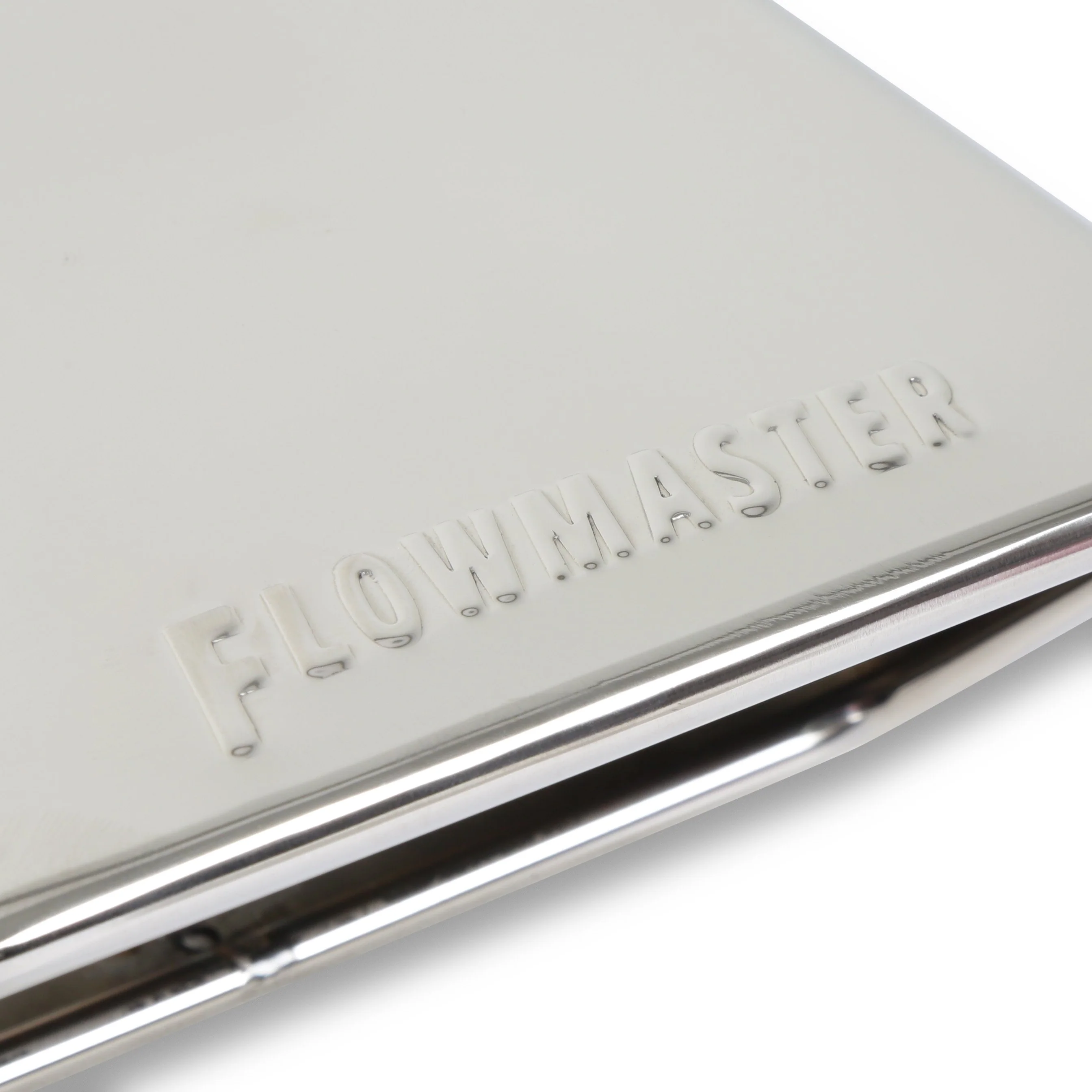 Flowmaster Exhaust Tip (2.5" Inlet / 3" x 5.5" Polished Angle Rolled Edge) Weld On - 15354 - Image 5