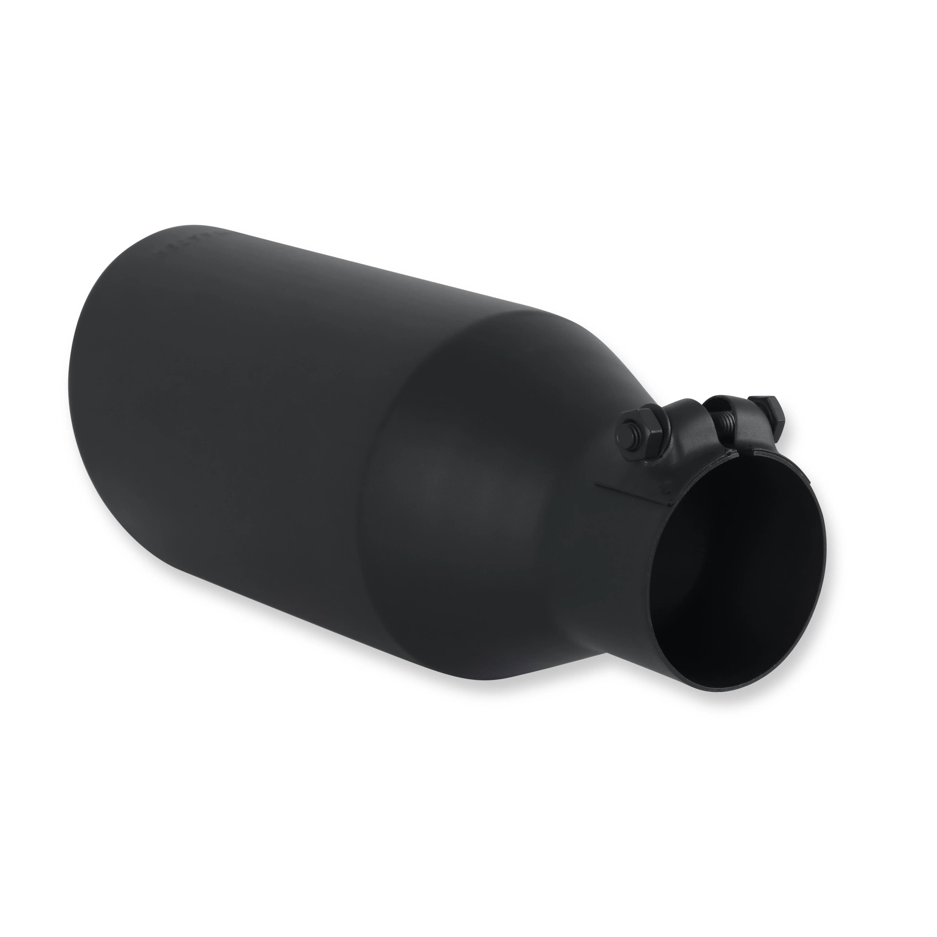Flowmaster Exhaust Tip (2.5" Inlet / 4.5" Black Angle Cut / 11" Long) Clamp On - 15404B - Image 5