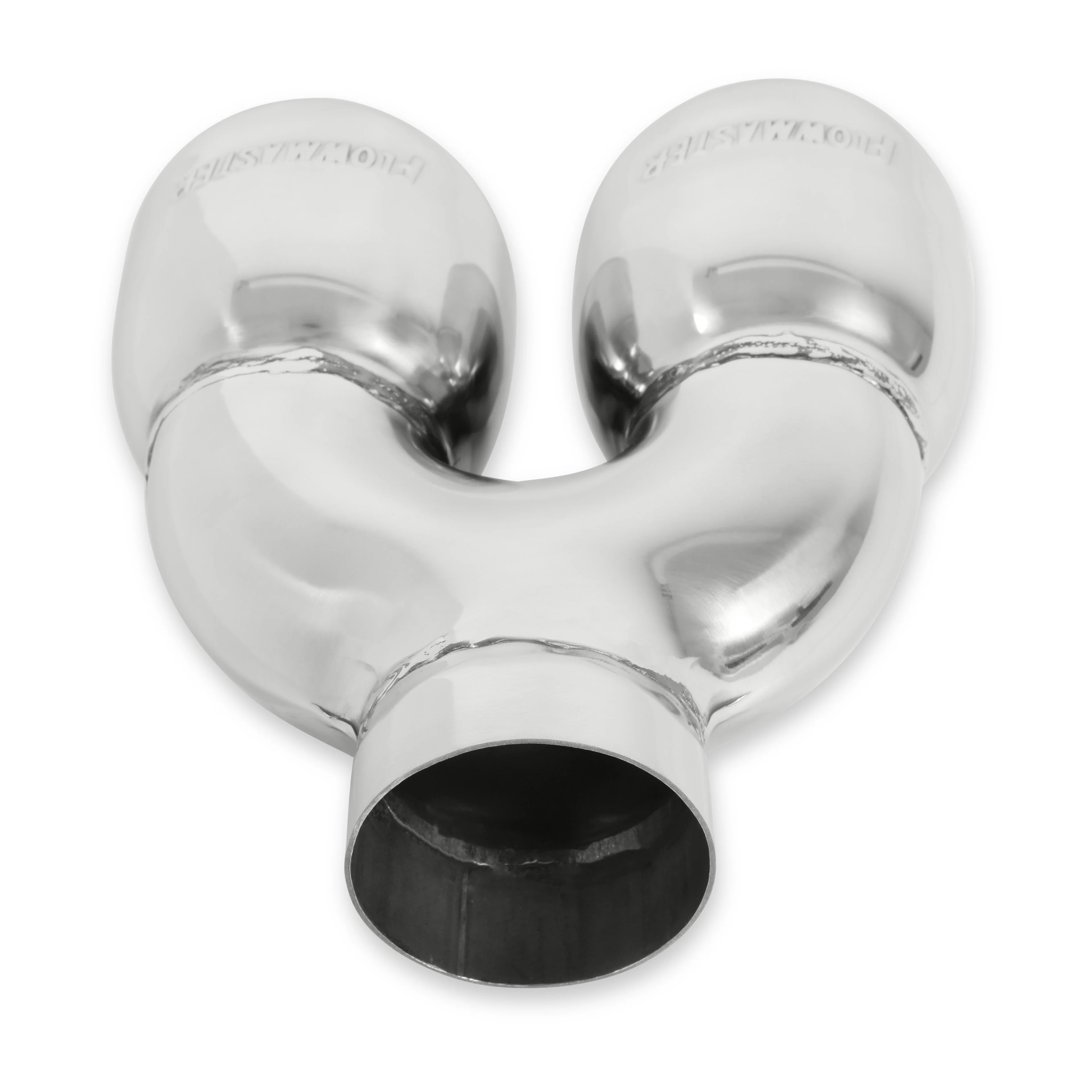 Flowmaster Exhaust Tip (2.5" Inlet /Dual 3.5" Rolled Angle Polished SS) Weld On - 15369 - Image 5