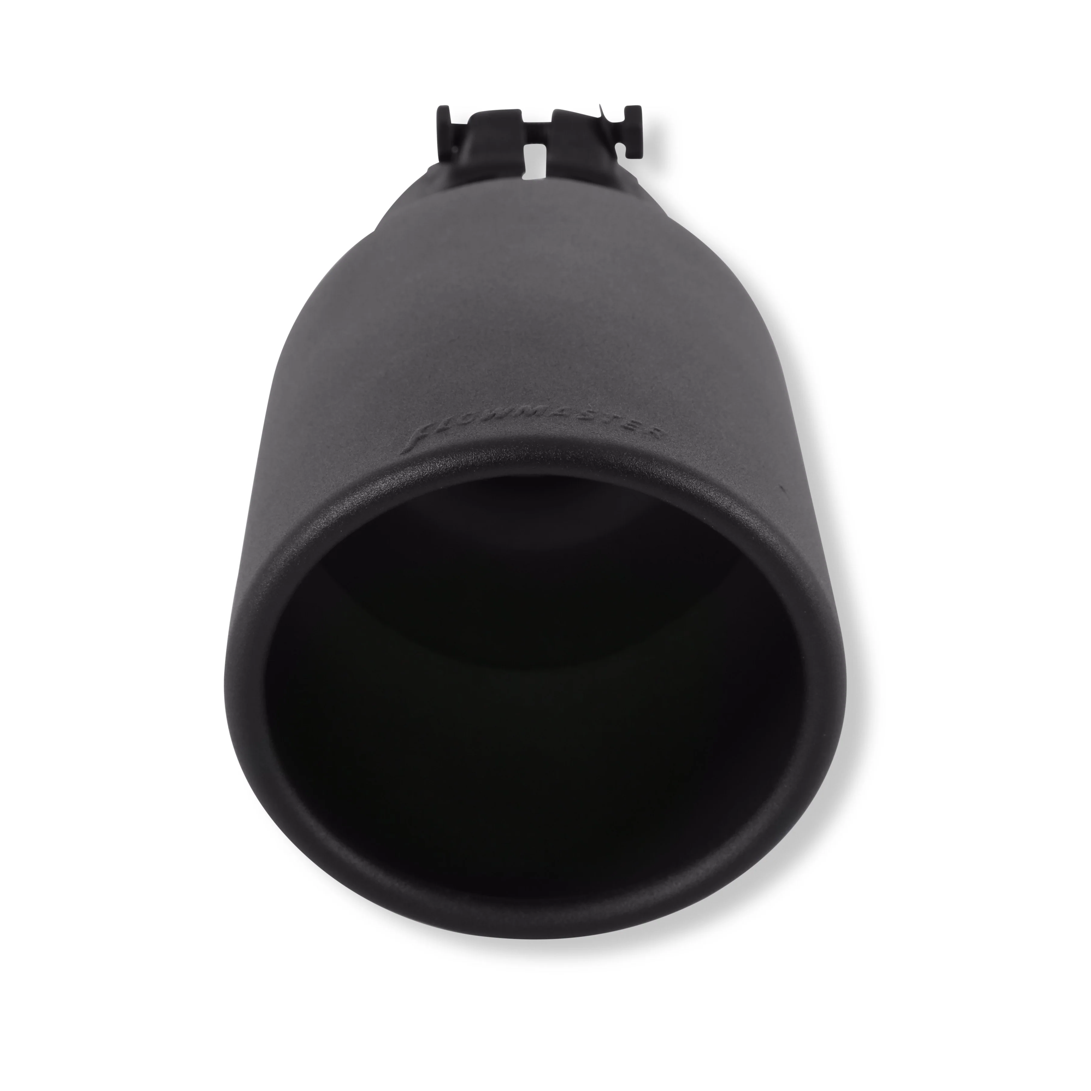 Flowmaster Exhaust Tip (3.5" Inlet / 5" Black Angle Cut / 12" Long) Clamp On - 15405B - Image 3