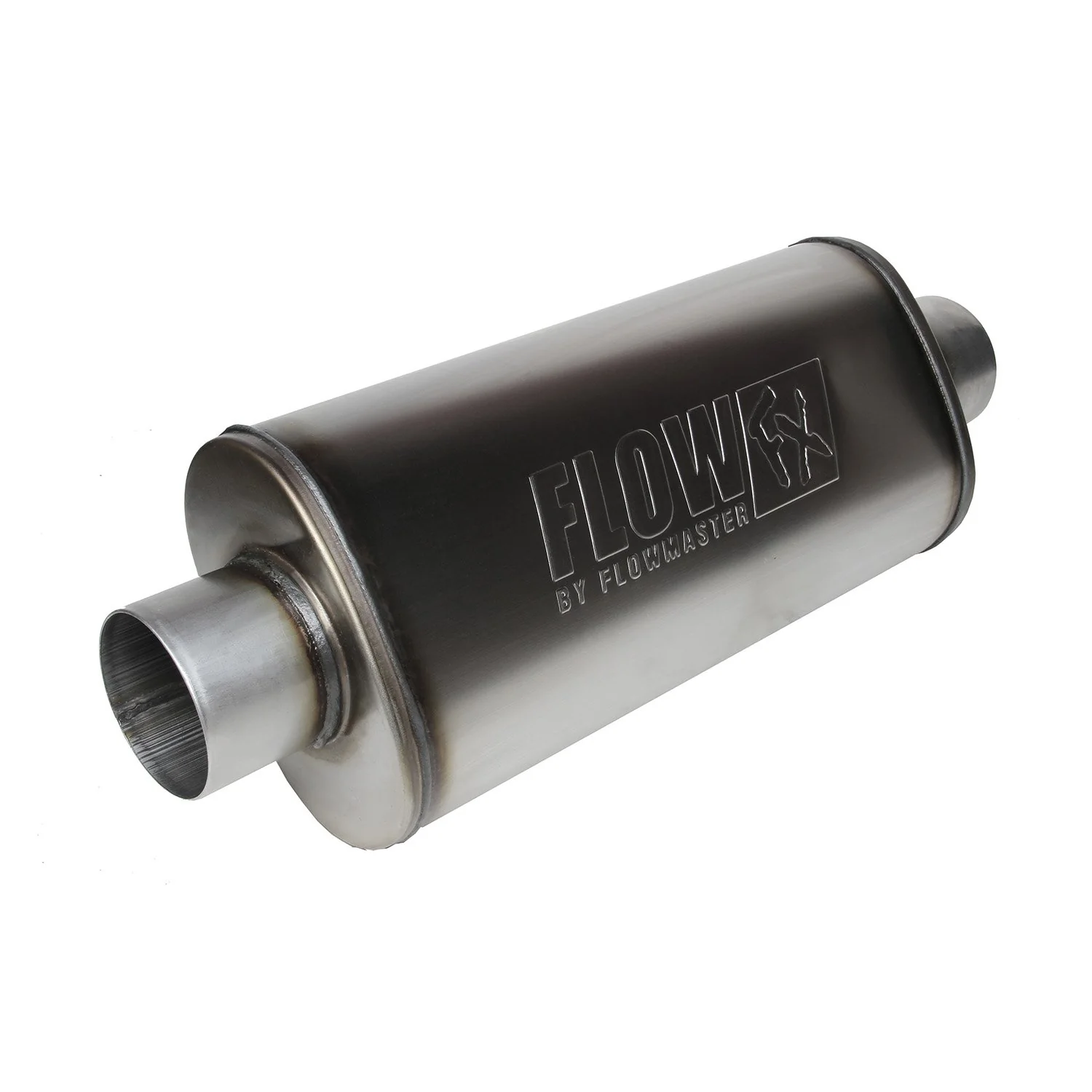 Flowmaster Muffler Flow FX (3" Center In / 3" Center Out) Stainless Steel 74151 - Image 3