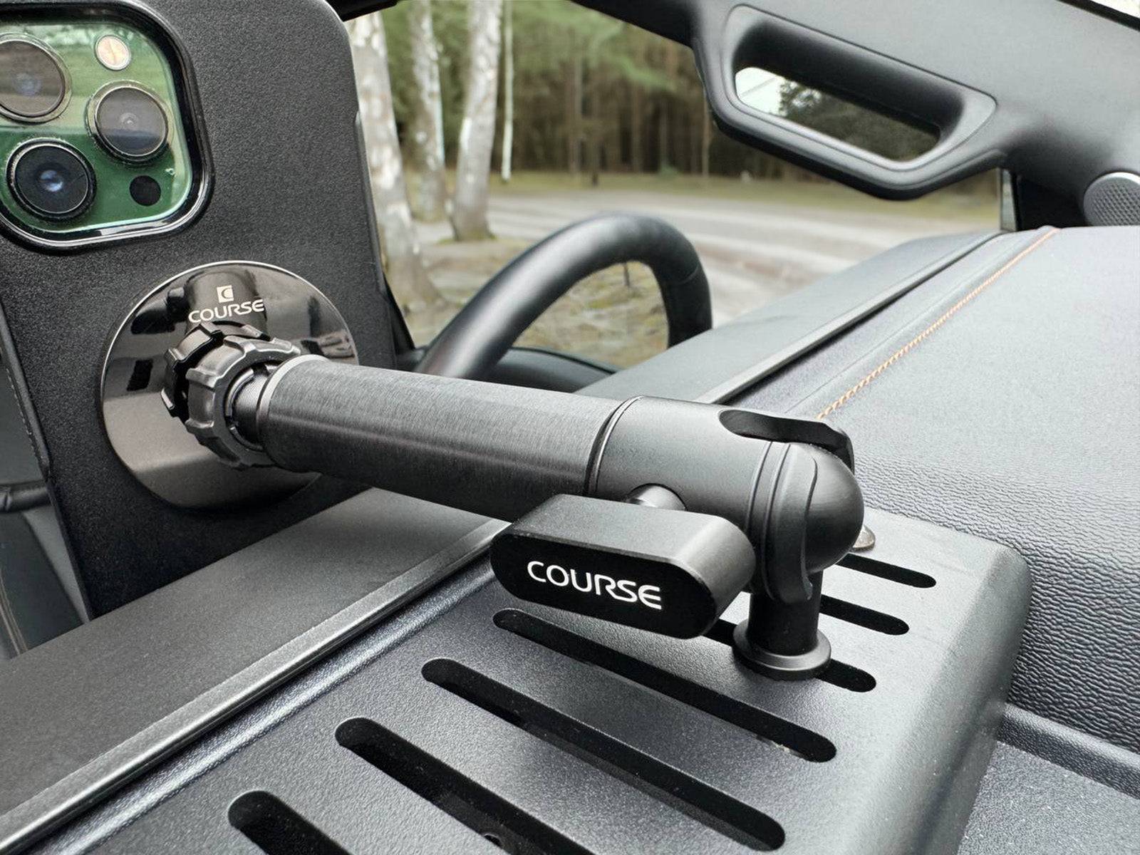 Course Motorsports Phone Mount for Ford F150 (15-20) F250/F350/F450/F550 (17-22) Expedition (8-21) Cradle / Magnetic / Magsafe Charging - Image 6