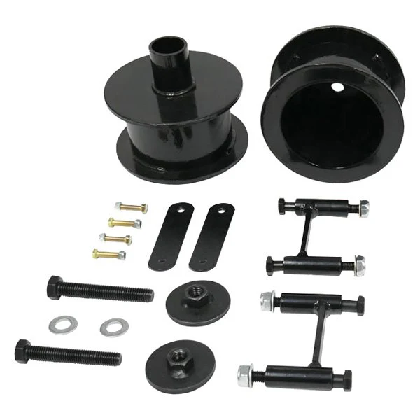 Freedom Offroad Coil Spring Spacers Jeep Wrangler (07-18) 3" Lift w/ Shock Extenders & Brake Line Brackets/ Front or Rear